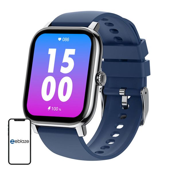 Inteligentné hodinky ZEBLAZE Btalk Pro, strieborné