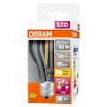 OSRAM LED stmievateľná žiarovka E27 7W 2700K číra, teplá biela