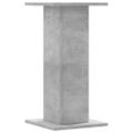 vidaXL Stojany na reproduktor 2ks betónové 30x30x60cm kompozitné drevo