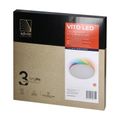 LED stropné svetlo Adviti VITO AD-PL-6515WLZM/CCT TUYA