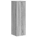 vidaXL Stojany na rastliny 2 ks sivé sonoma 25x25x80 cm kompoz. drevo