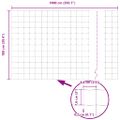 vidaXL Euro plot 1 x 10 m Železo potiahnuté PVC