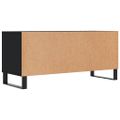 vidaXL TV skrinka čierna 100x34,5x44,5 cm spracované drevo