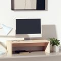 vidaXL Stojan na monitor 50x27x15 cm masívna borovica