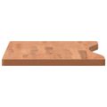 vidaXL Stolová doska 80x(36-40)x2,5 cm masívny buk