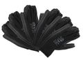 Rukavice pracovné z polyesteru polomáčané v PU GLOVE PE-PU 10, čierne, veľ. 10", 6 párov SIXTOL