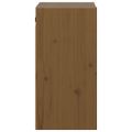 vidaXL Nástenné skrinky 2 ks medovohnedé 30x30x60 cm masívna borovica