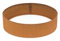 Záhradný obrubník G21 80 x 20 cm, kruhový, Corten