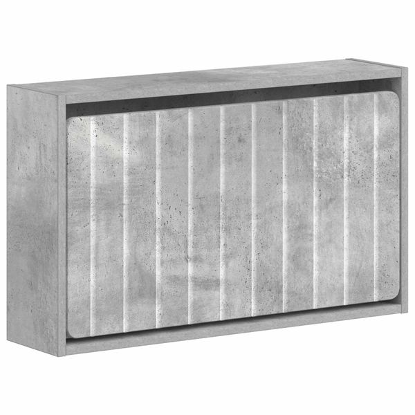 vidaXL Nástenný botník ZWOLLE 71 x 17 x 43 cm Kompozitné drevo