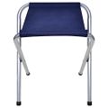 Skladací kempingový set, stôl+6 stoličiek, nastaviteľná výška 180x60cm