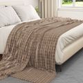 vidaXL Deka ťavová 240 x 220 cm 1.37 kg Flís