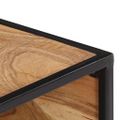 vidaXL Konferenčný stolík 70x70x32 cm, akáciový masív