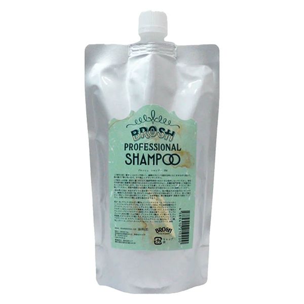 Šampón na vlasy BROSH Hair shampoo - Funky minty Refill 380 ml
