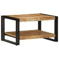 vidaXL konferenčný stolík 70x50x38 cm masívne hrubé drevo mango