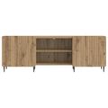 vidaXL TV skrinka 150 x 31 x 52 cm Dub artisan Kompozitné drevo