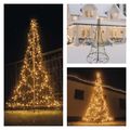 LED svietiaci stromček, 180 cm, vonk. a vnút., teplá biela