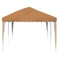 vidaXL Prístrešok na párty 575 x 290 x 245 cm Béžová