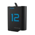 TELESIN lithium battery for GoPro Hero 12/11/10/9 (blue)