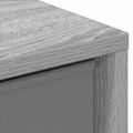 vidaXL Servírovacia skriňa so zásuvkou Sivý Sonoma 25,5 x 22 x 69,5 cm