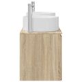 vidaXL Set kabinetov do kúpeľne 3 ks Dub sonoma 49,5 x 44,5 x 65,5 cm