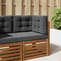 vidaXL Vankúš na vonkajšiu pohovku Polyester Antracitová 60 x 60 cm