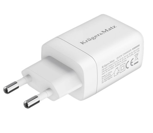 Nabíjačka USB KRUGER &amp; MATZ KM0856 GaN 45W Nabíječka USB KRUGER & MATZ KM0856 GaN 45W
