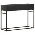 vidaXL Konzolový stolík 100x35x75 cm mangovníkový masív