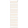 vidaXL Zebra roleta 40x150 cm šírka látky 35,9 cm polyester