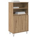 vidaXL Highboard Hnedá 60 x 36 x 110 cm Kompozitné drevo