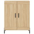 vidaXL Vysoká skrinka dub sonoma 69,5x34x180 cm spracované drevo