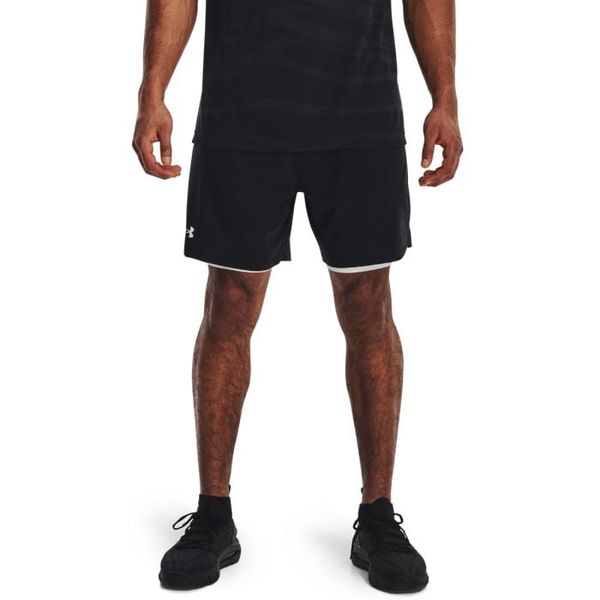 Kraťasy Vanish Woven 2v1 Sts Čierne - Under Armour, veľkosť S