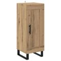 vidaXL Highboard Remeselný dub 34,5 x 34 x 180 cm Kompozitné drevo