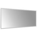 vidaXL Zrkadlo do kúpeľne s LED Priehľadná 100 x 40 cm tvrdené sklo