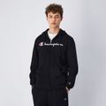 Mikina Full Zip Black - Champion, veľkosť L, veľkosť oblečenia L