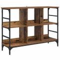vidaXL Servírovacia skriňa Staré drevo 102 x 32 x 73,5 cm