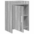 vidaXL Nočné stolíky Sivý Sonoma 40 x 30 x 60 cm Kompozitné drevo