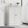 vidaXL Kúpeľňová skriňa VIGO Biela a antik biela 68 x 34 x 80 cm