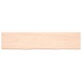 vidaXL Kúpeľňová doska 180x40x(2-6) cm, neošetrený masív