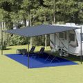 vidaXL Koberec do stanu 400x800 cm modrý HDPE