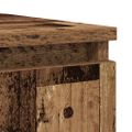 vidaXL Komoda so zásuvkami staré drevo 100,5x35x76 cm kompozitné drevo