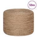 vidaXL Jutové lano 50 m dlhé 6 mm hrubé