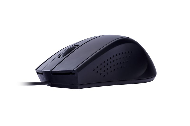 C-TECH Myš WM-07/Ergonomická/Optická/Pre pravákov/1 200 DPI/Drátová USB/Čierna