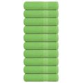vidaXL Osušky do kúpeľne FROGN 10 ks jablkovo zelené 100x150 cm 360 g/m²