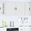 vidaXL kuchynské nástenné skrinky 2 ks "Porto" White Engineered Wood