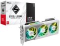 ASROCK AMD Radeon RX 9070 XT Steel Legend 16GB / 16GB GDDR6 / PCI-E / HDMI / 3x DP / Bílá Grafická karta, PCI-E, 16GB GDDR6, 1× HDMI, 3× DisplayPort, aktivní