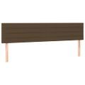 vidaXL Boxspring posteľ s matracom tmavohnedá 180x200 cm látka