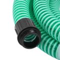 vidaXL Odsávacia hadica s mosadznými spojkami, zelená 1,1" 15 m, PVC