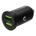 DELTACO USB-CAR128, Autonabíjačka 2x USB 2.0, či