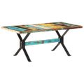 vidaXL Jedálenský stôl 180x90x76 cm, recyklovaný masív