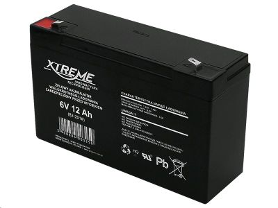 Batéria olověná 6V / 12Ah XTREME / Enerwell bezúdržbový akumulátor